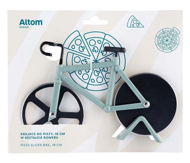 Altom krajacz do pizzy rower 18 cm - 1611139 - zdjęcie 4